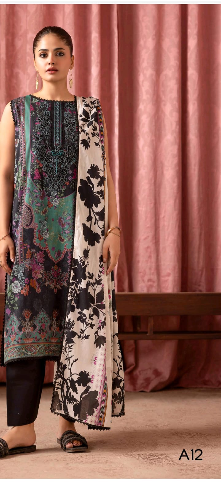 Jheel Premium 3-Piece Digital Printed Lawn Collection