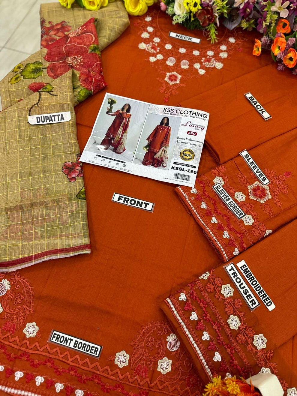 LAAM LAWN/DIAMOND DIGITAL ORGANZA